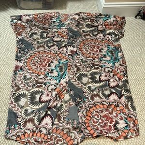 Anthropologie Silk Caftan